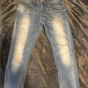 American Eagle Outfitters Light Blue Skinny Jeans